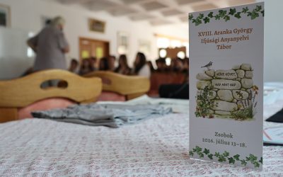 Beszámoló a XVIII. Aranka György Ifjúsági Anyanyelvi Táborról